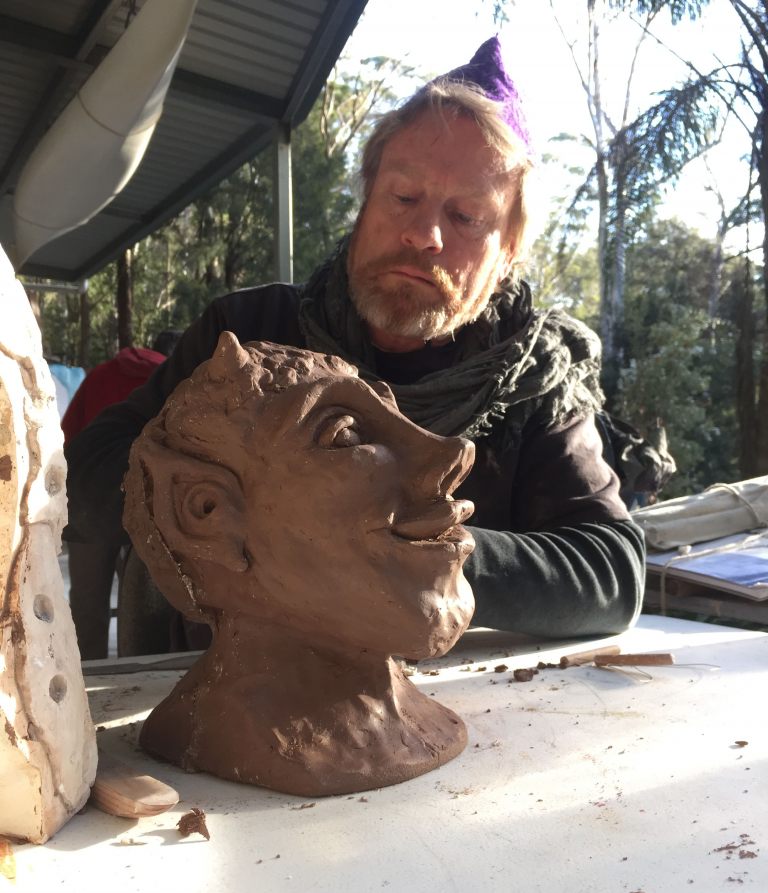 FindingYourWay - PeterStuckey - HeadSculpture - Aug2017 copy